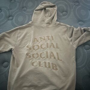 anti social club hoodie size L